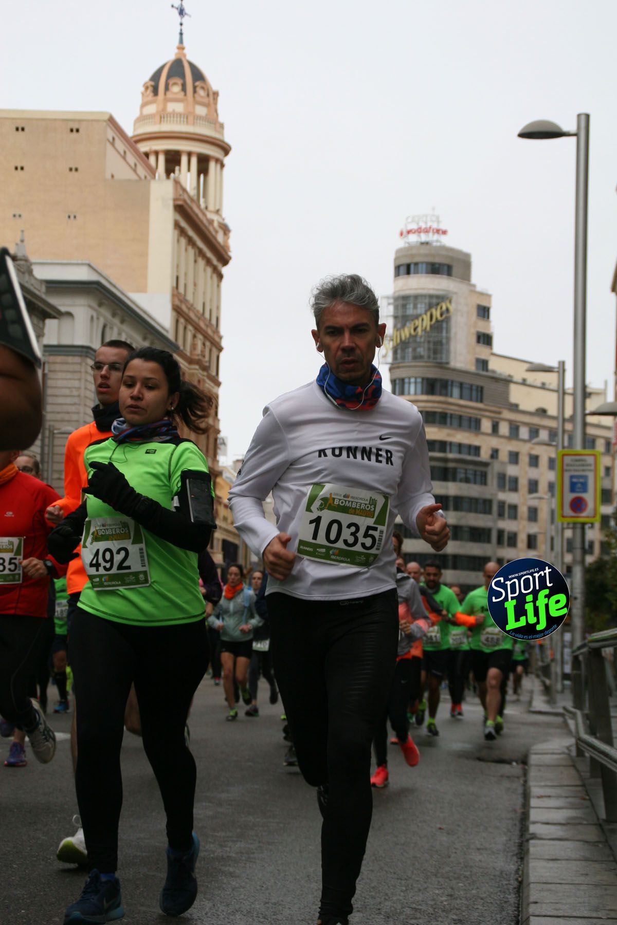 Carrera de Bomberos Madrid ambiente