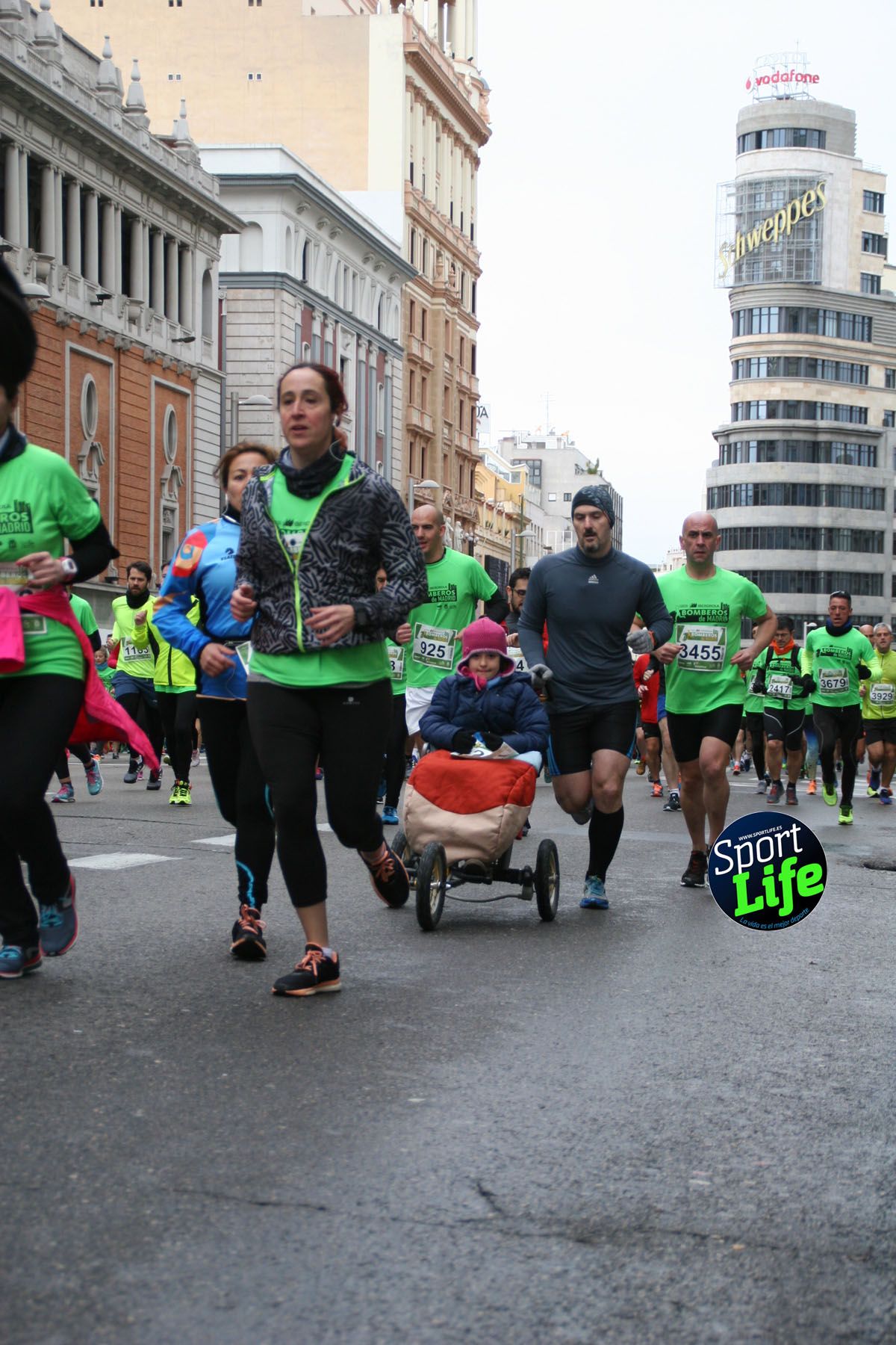 Carrera de Bomberos Madrid ambiente
