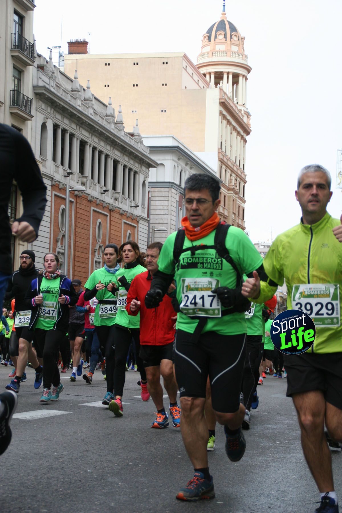 Carrera de Bomberos Madrid ambiente