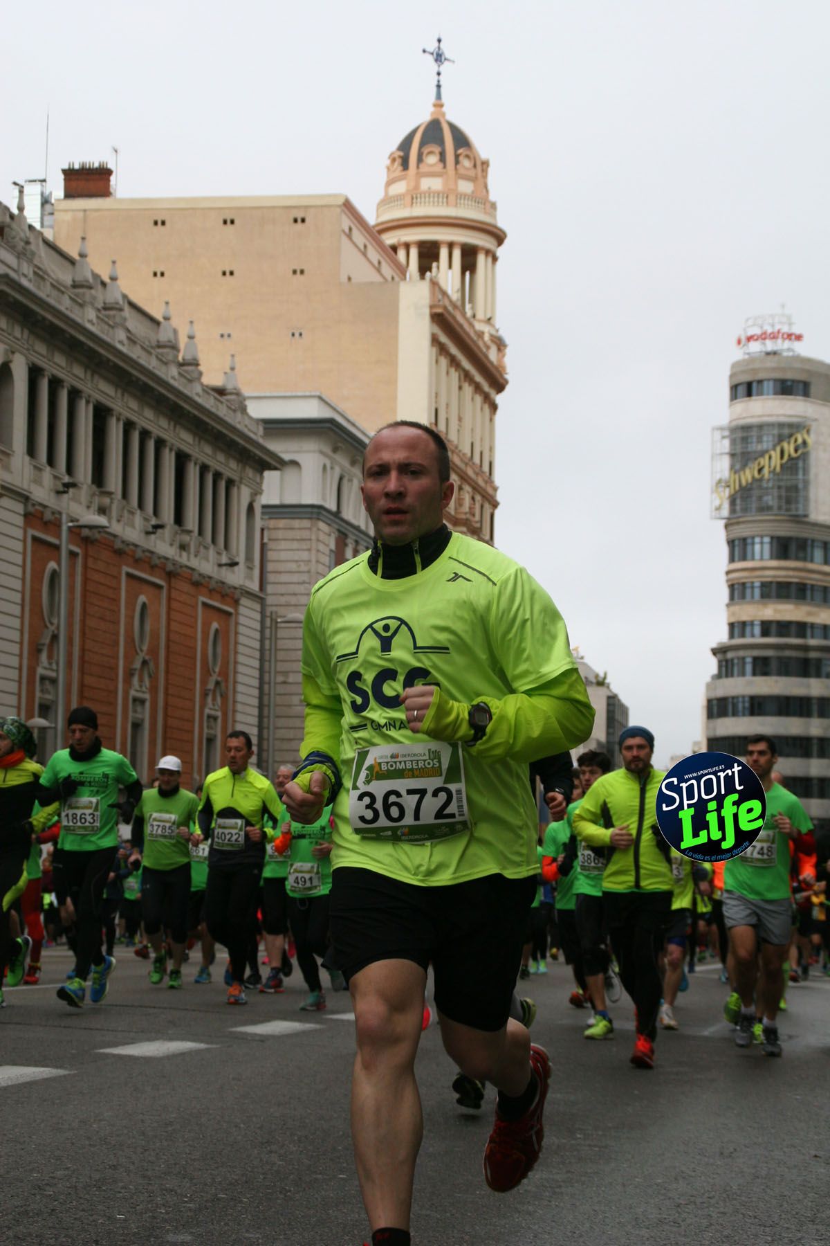 Carrera de Bomberos Madrid ambiente