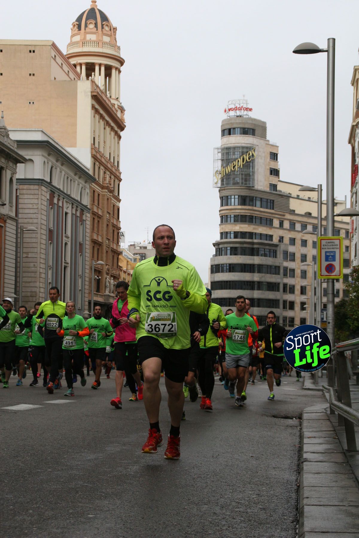 Carrera de Bomberos Madrid ambiente