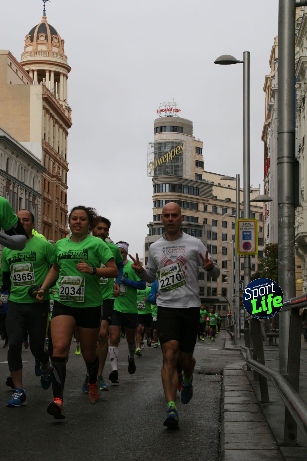 Carrera de Bomberos Madrid ambiente
