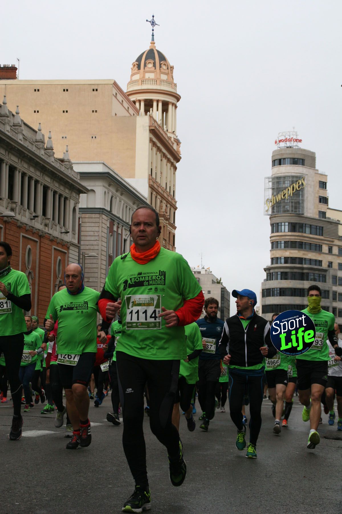 Carrera de Bomberos Madrid ambiente