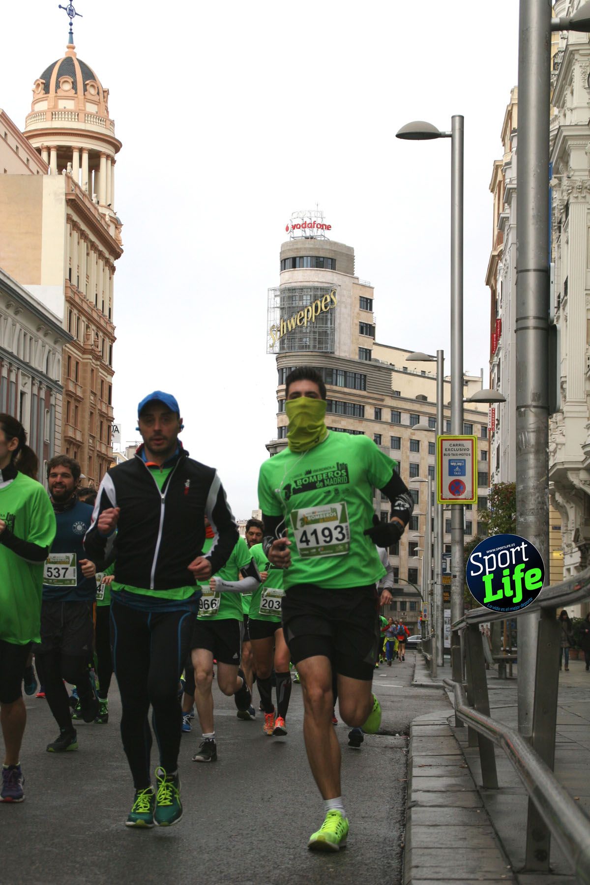 Carrera de Bomberos Madrid ambiente