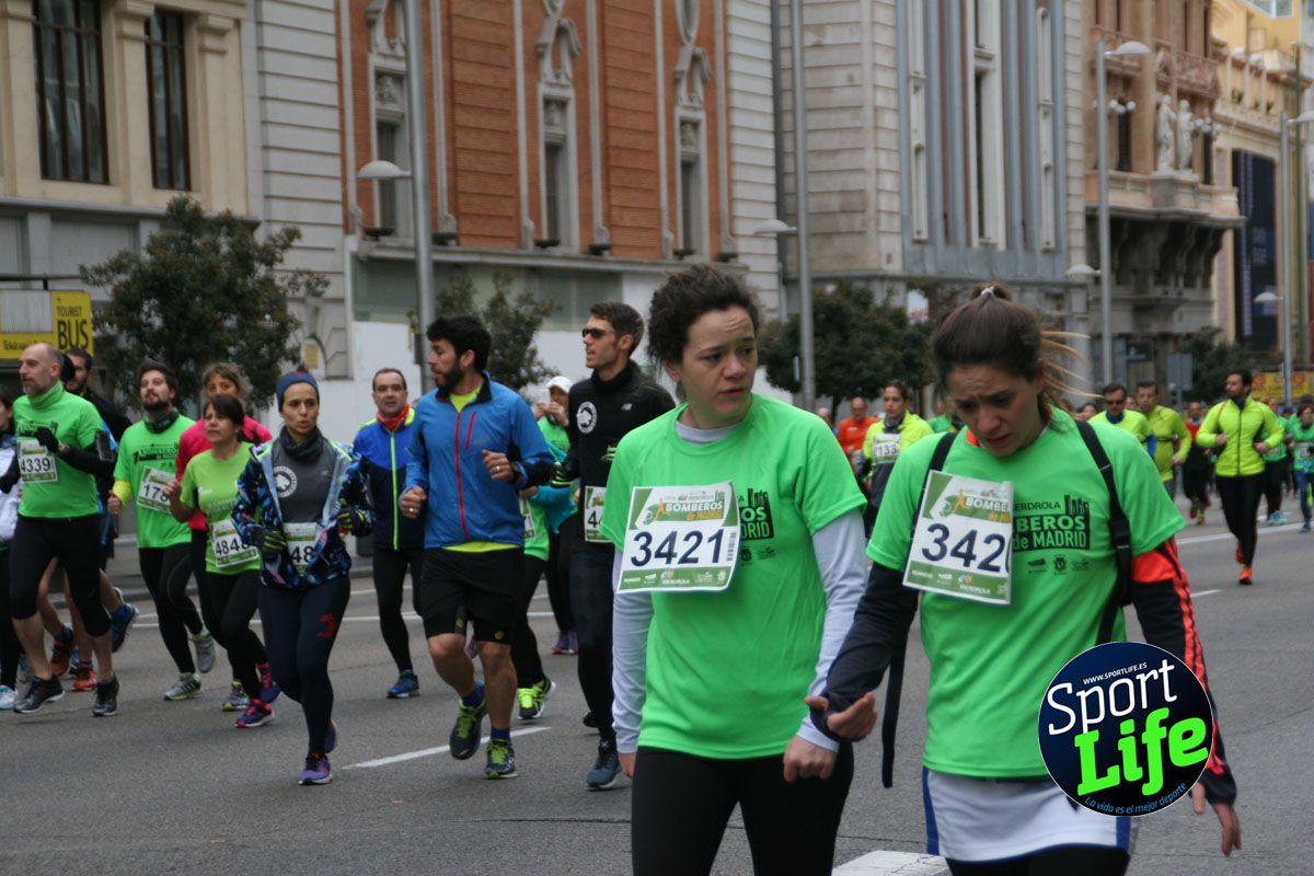 Carrera de Bomberos Madrid ambiente