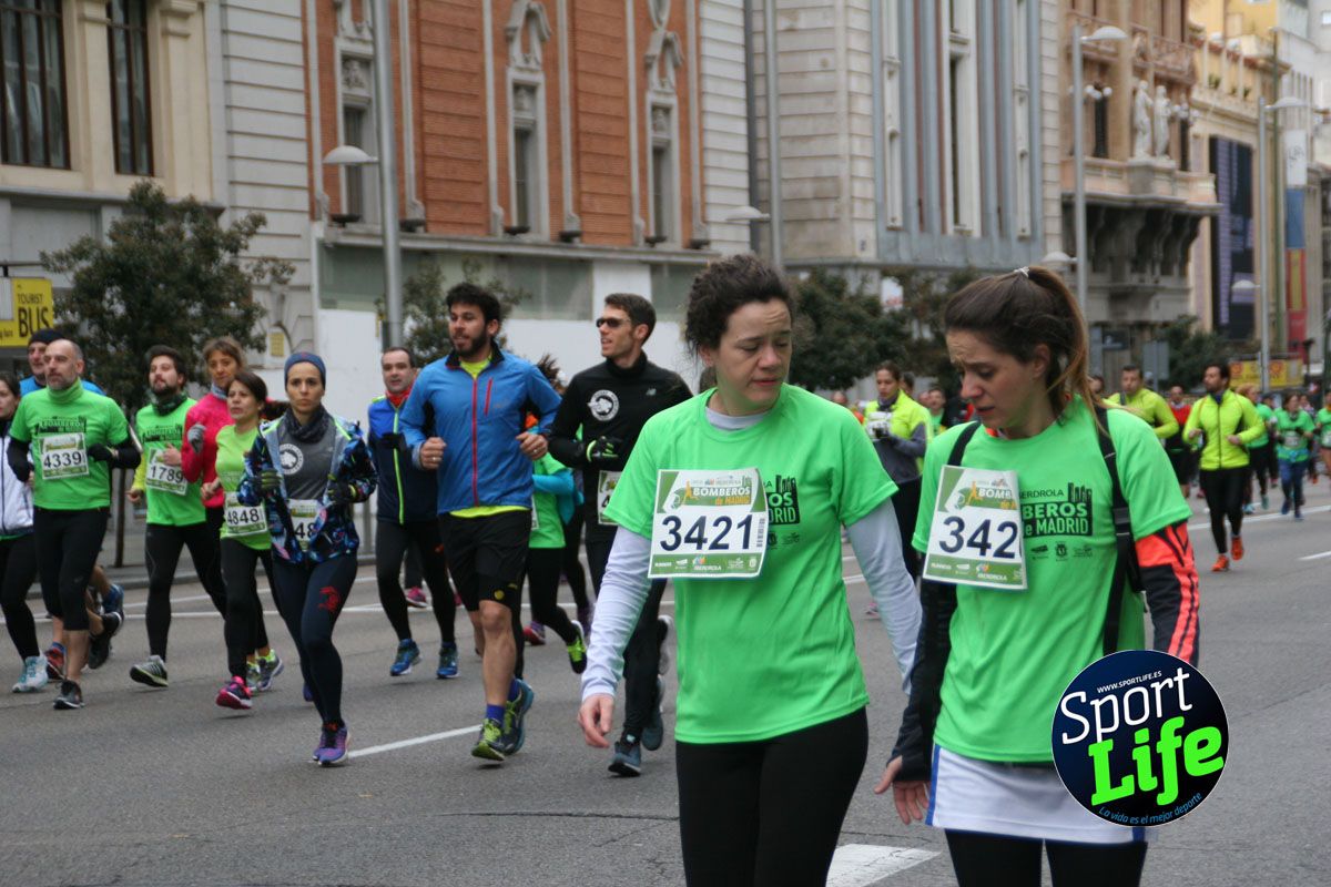 Carrera de Bomberos Madrid ambiente