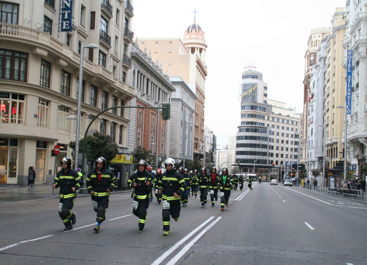 Carrera de Bomberos Madrid ambiente