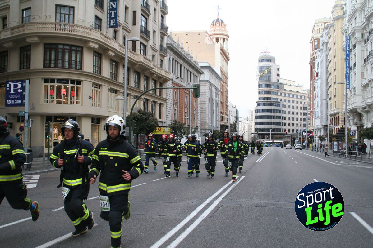 Carrera de Bomberos Madrid ambiente