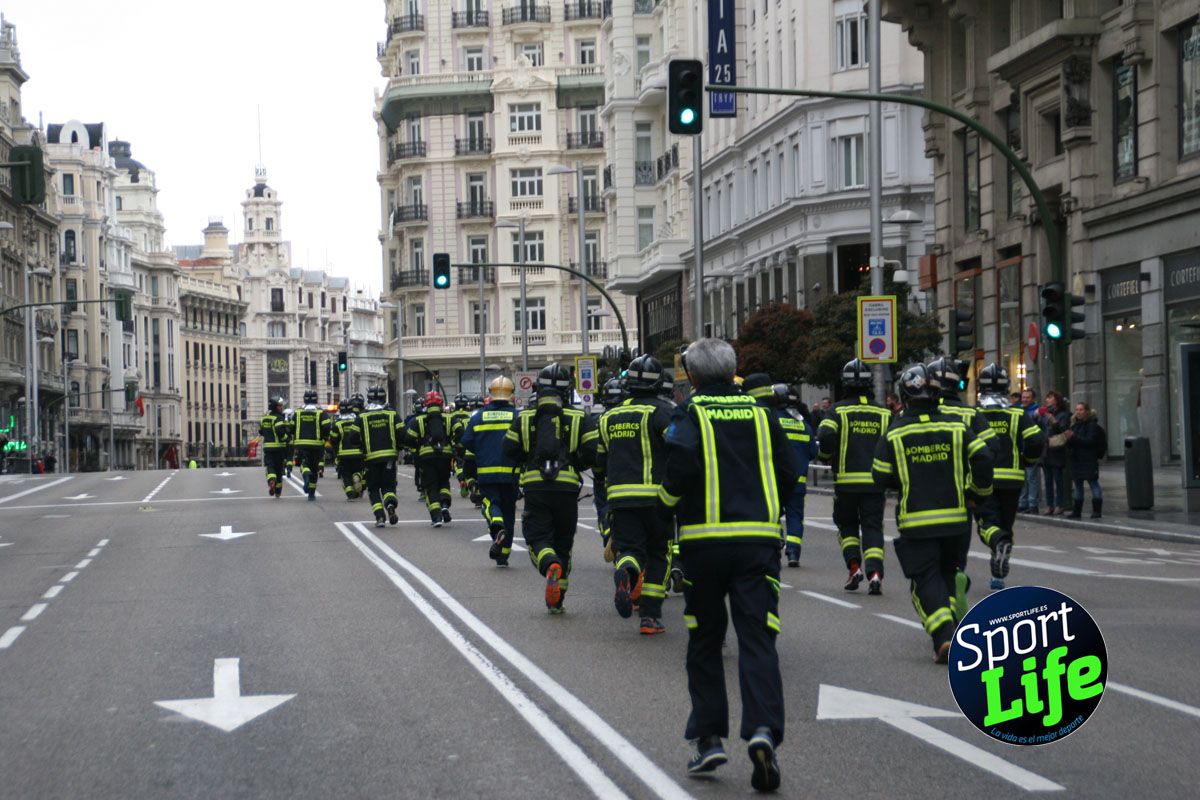 Carrera de Bomberos Madrid ambiente
