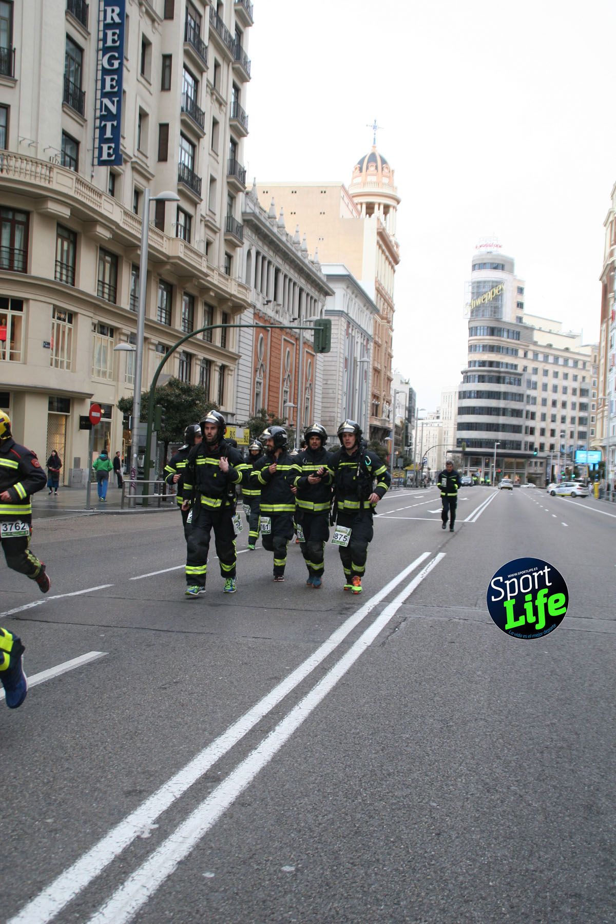 Carrera de Bomberos Madrid ambiente