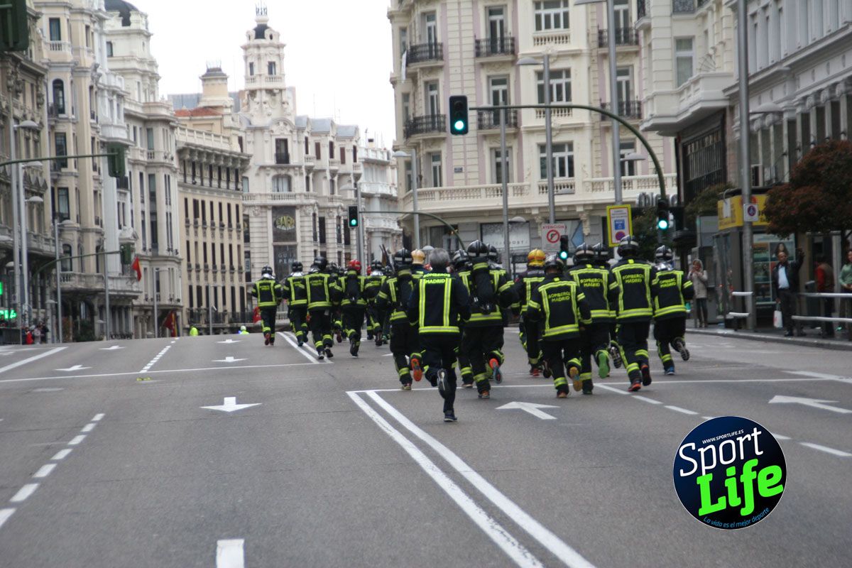 Carrera de Bomberos Madrid ambiente