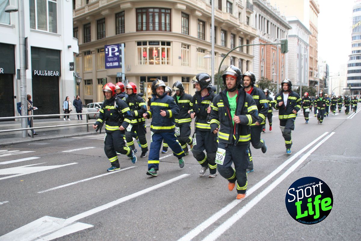 Carrera de Bomberos Madrid ambiente