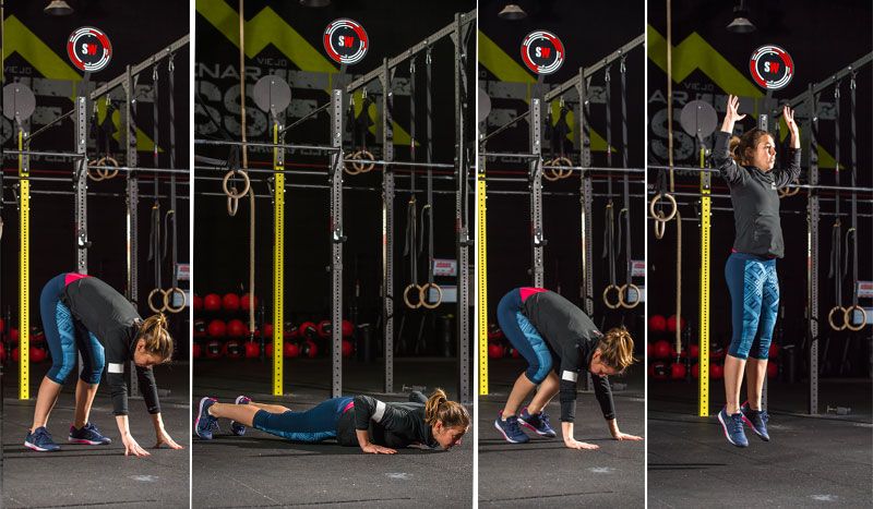 Jumping Jacks y burpees: primer entrenamiento intenso para el Reto fitness Sport Life