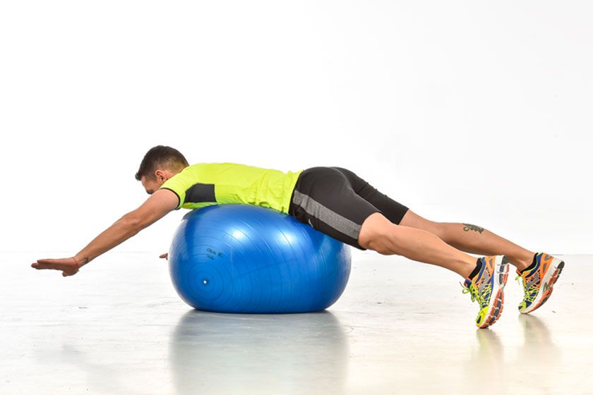 Un fitball para entrenar todo tu cuerpo