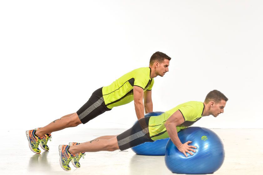 Un fitball para entrenar todo tu cuerpo
