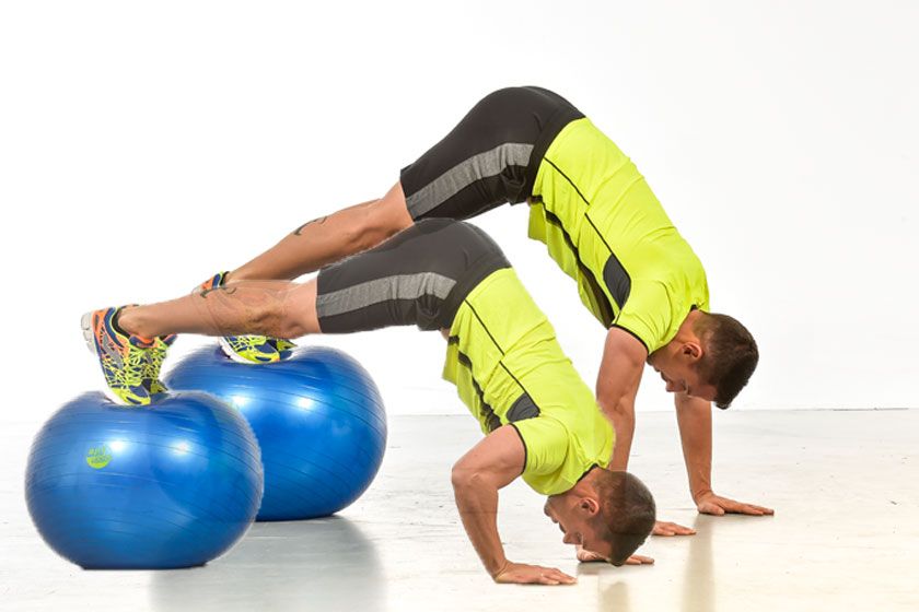 Un fitball para entrenar todo tu cuerpo