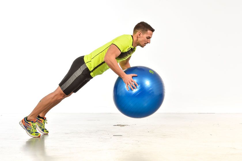Un fitball para entrenar todo tu cuerpo