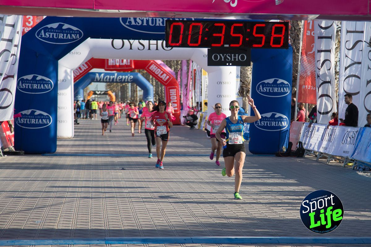 Carrera de la Mujer meta 2 (desde el minuto 32 hasta el 40)