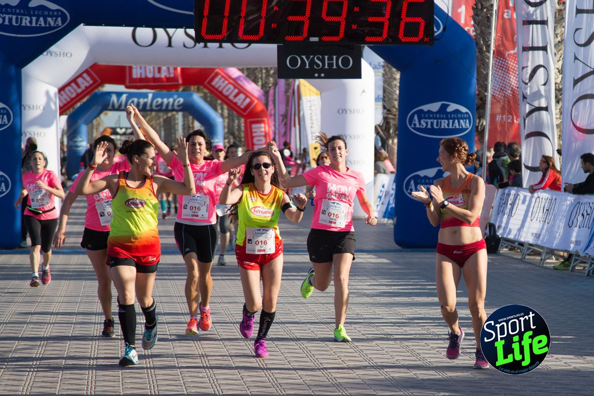 Carrera de la Mujer meta 2 (desde el minuto 32 hasta el 40)