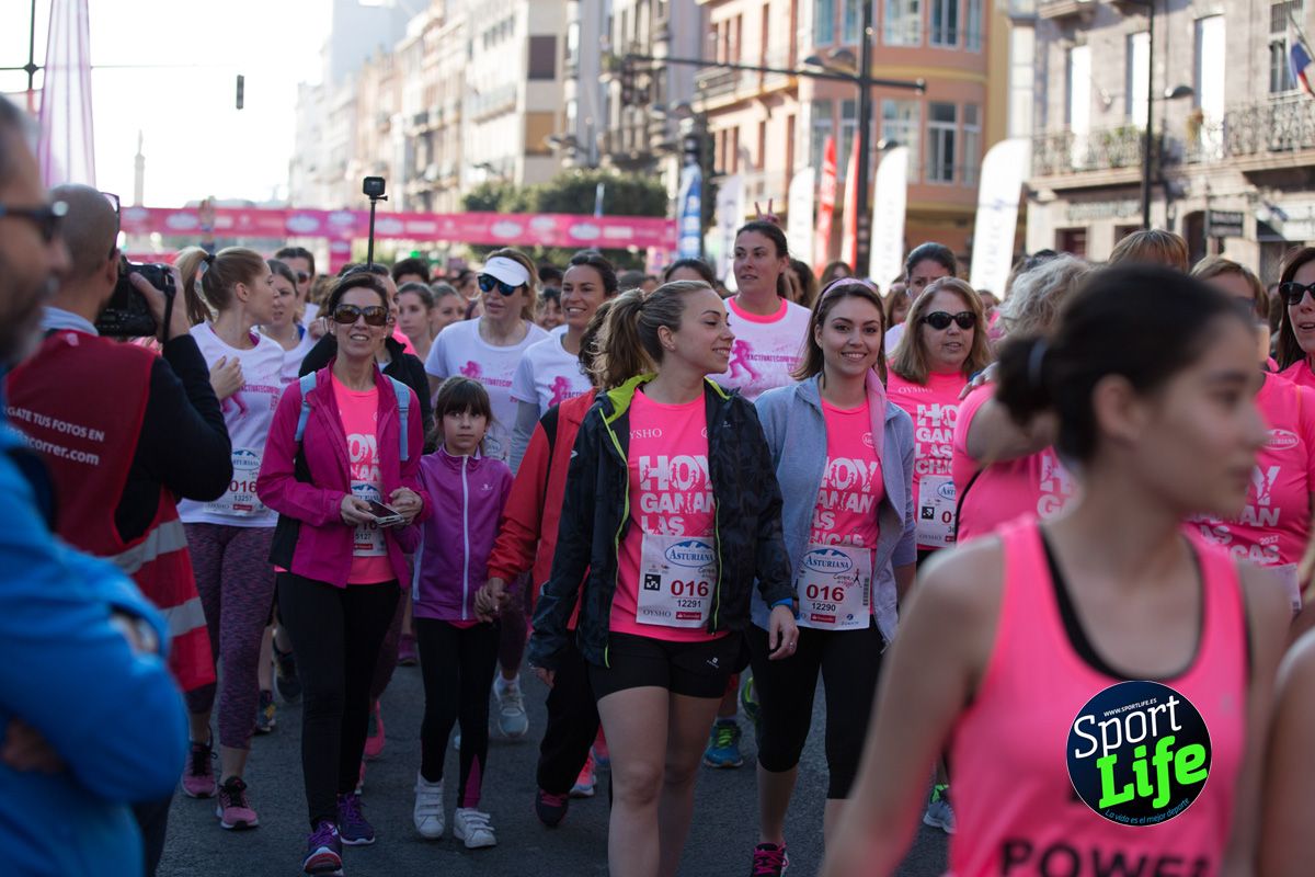 La salida de la Carrera de la Mujer de Valencia en imágenes