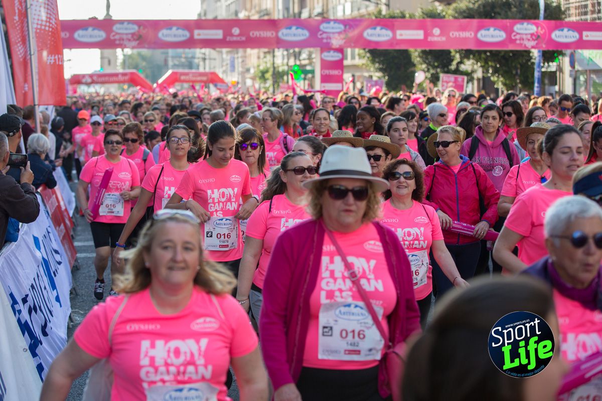 La salida de la Carrera de la Mujer de Valencia en imágenes