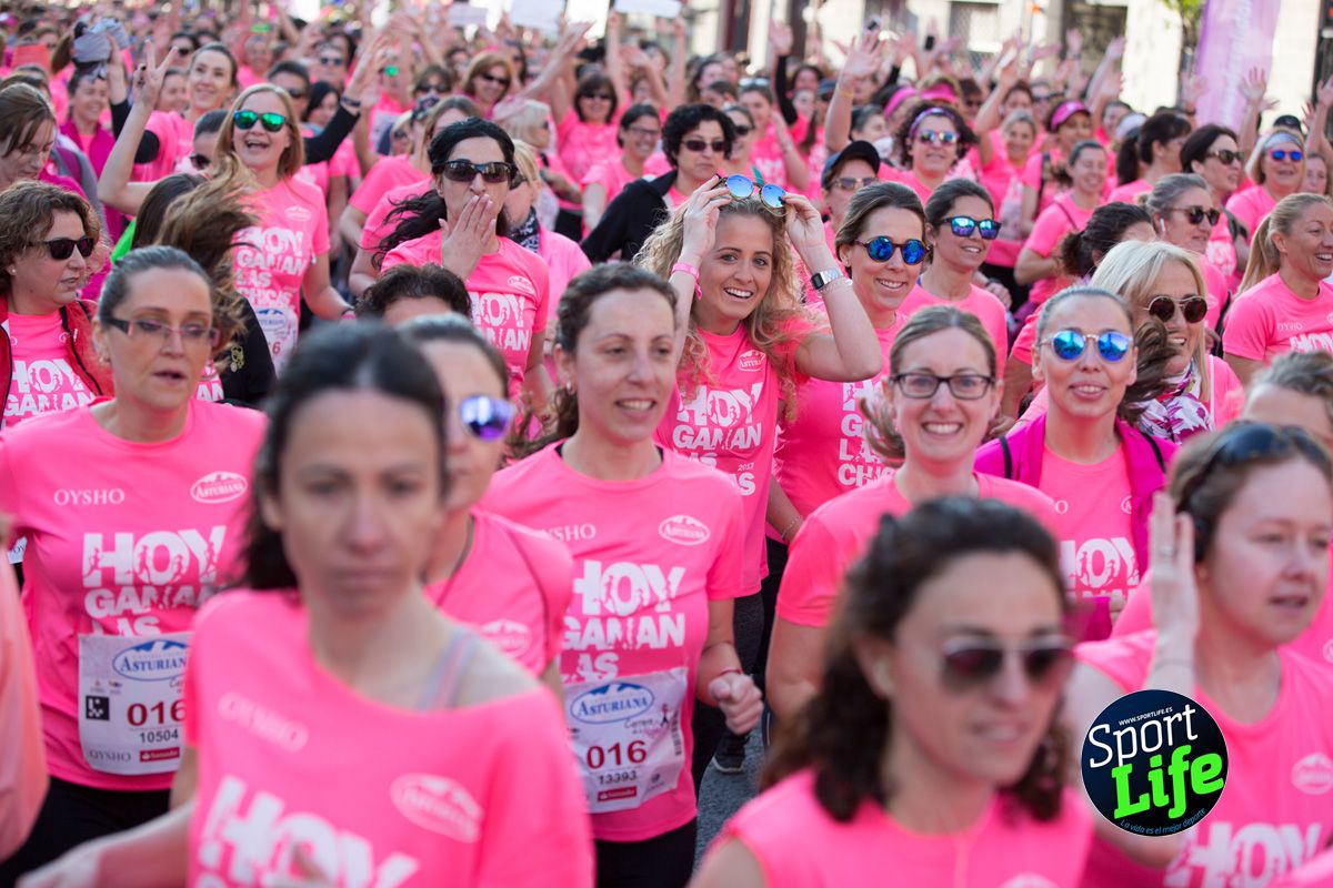 La salida de la Carrera de la Mujer de Valencia en imágenes