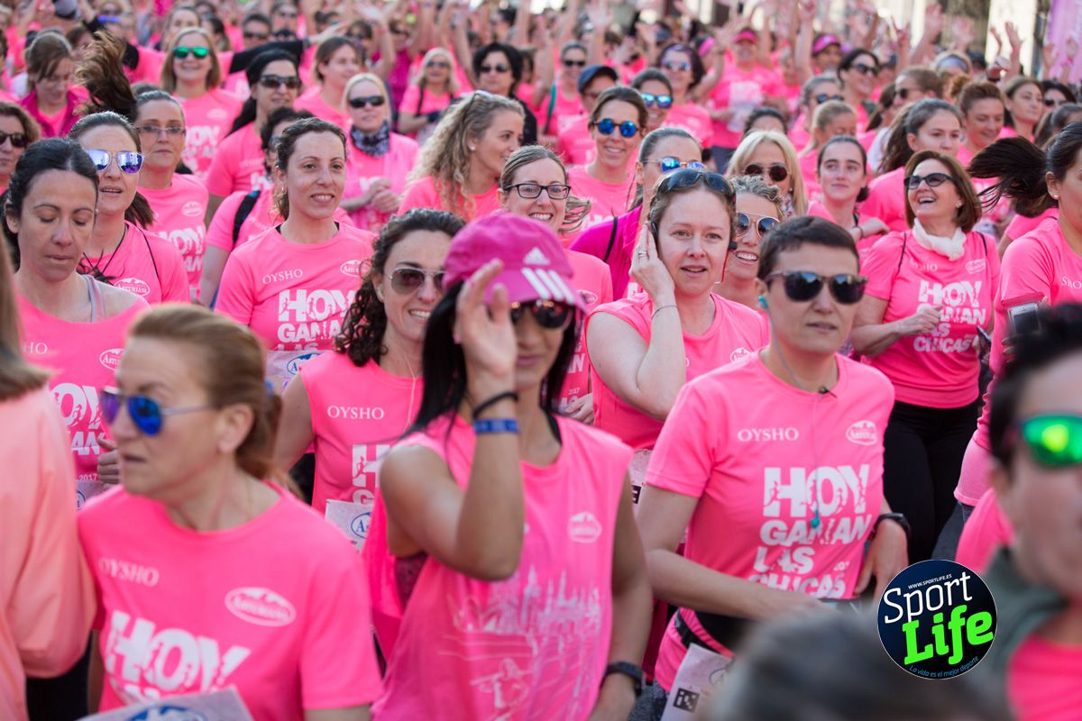 La salida de la Carrera de la Mujer de Valencia en imágenes