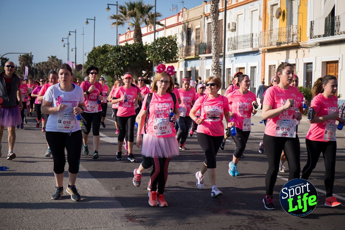 Los primeros momentos de la prueba de la Carrera de la Mujer de Valencia