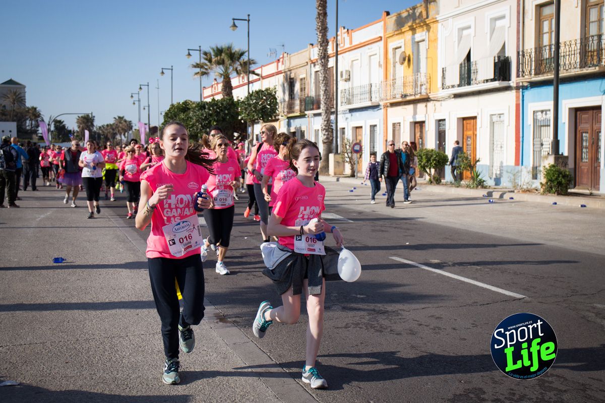 Los primeros momentos de la prueba de la Carrera de la Mujer de Valencia