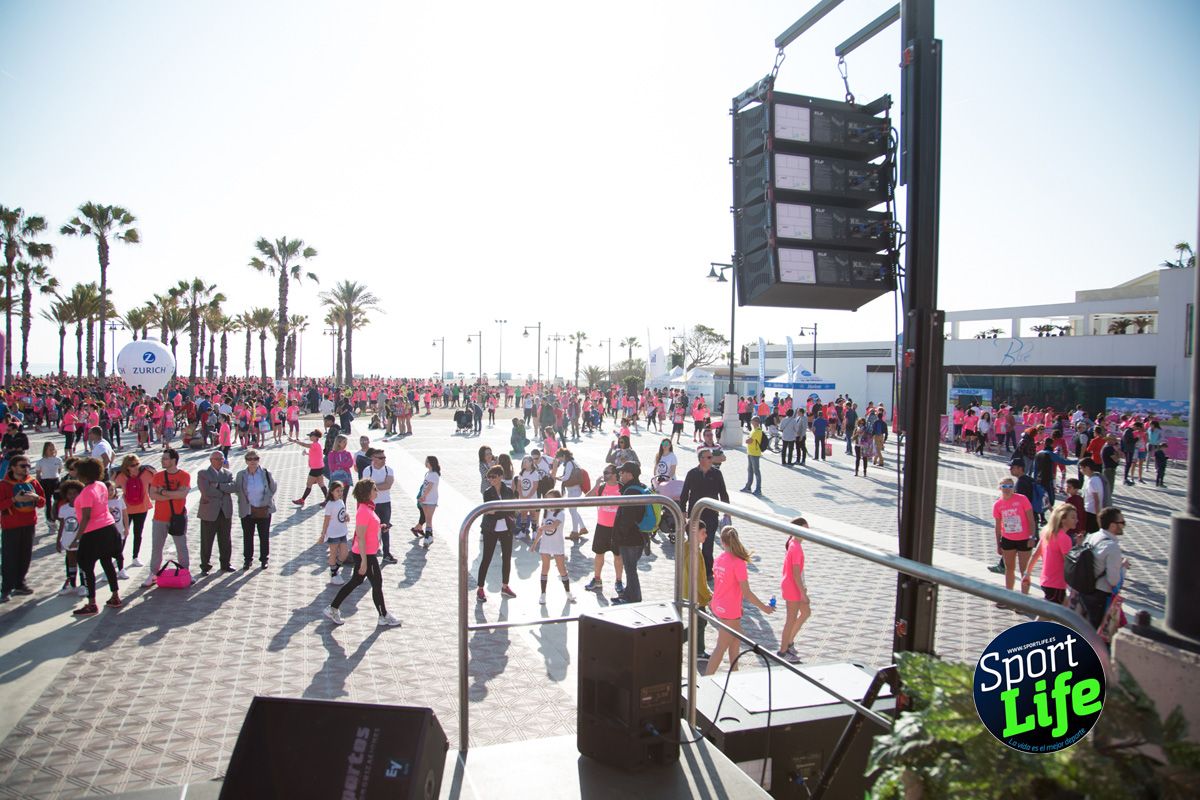 Festival de fitness 1 Carrera de la Mujer de Valencia