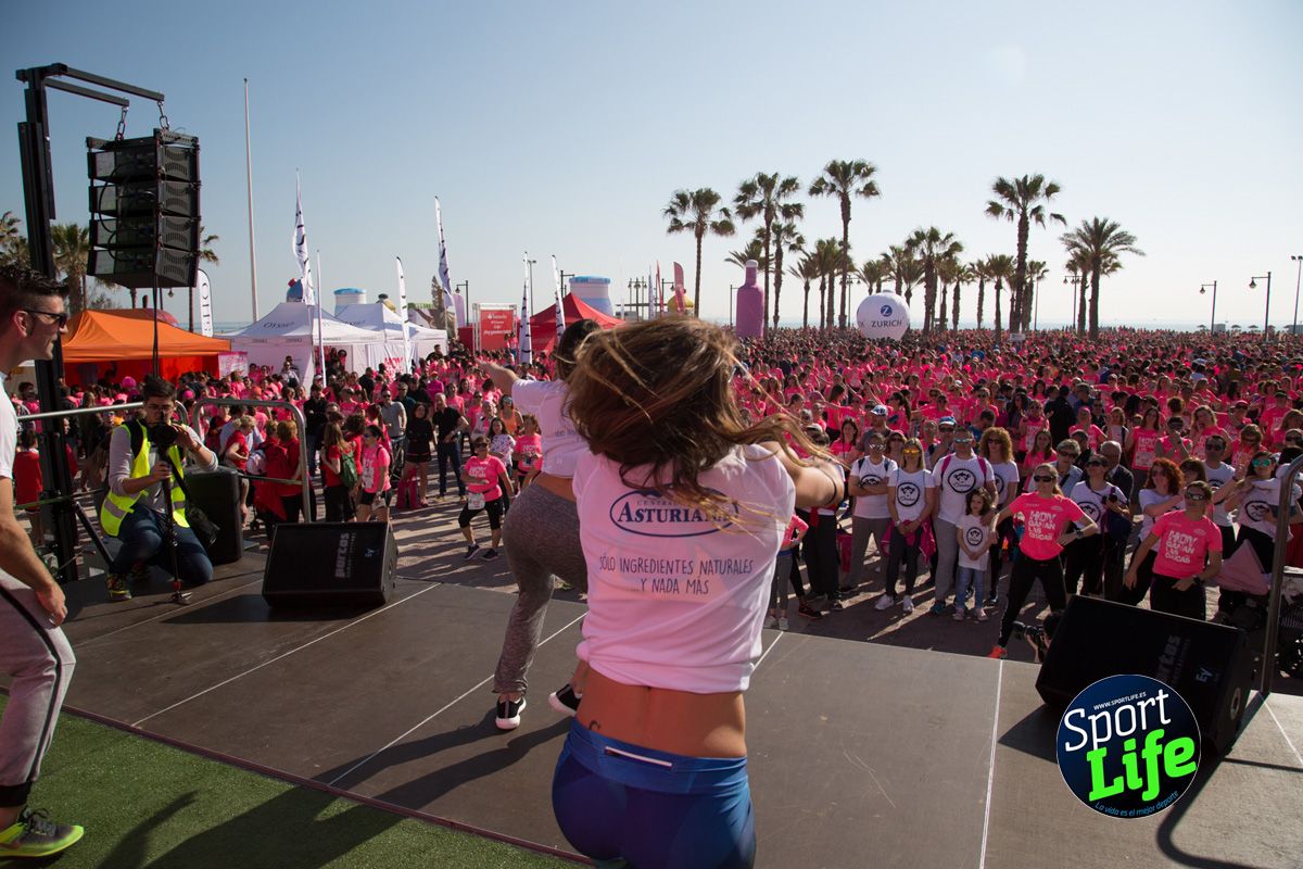 Festival de fitness 1 Carrera de la Mujer de Valencia