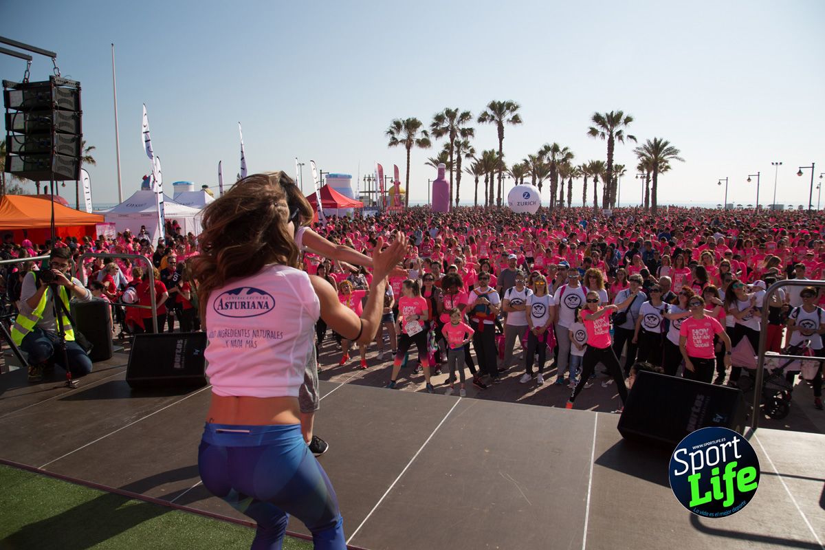 Festival de fitness 1 Carrera de la Mujer de Valencia