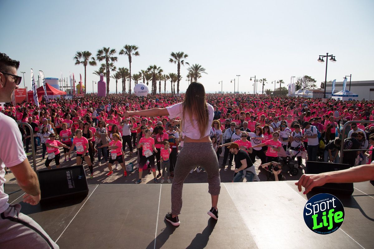 Festival de fitness 1 Carrera de la Mujer de Valencia