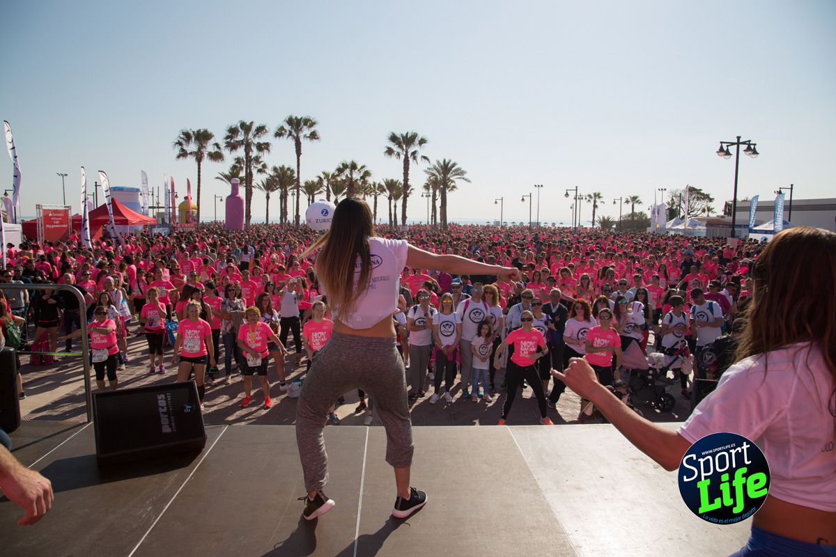 Festival de fitness 1 Carrera de la Mujer de Valencia