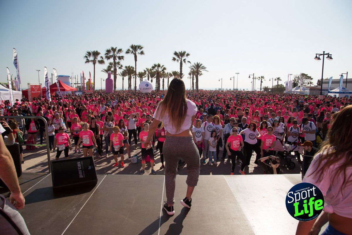 Festival de fitness 1 Carrera de la Mujer de Valencia