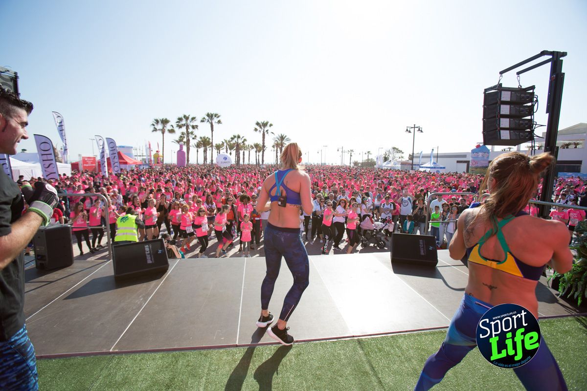 Festival de fitness 1 Carrera de la Mujer de Valencia