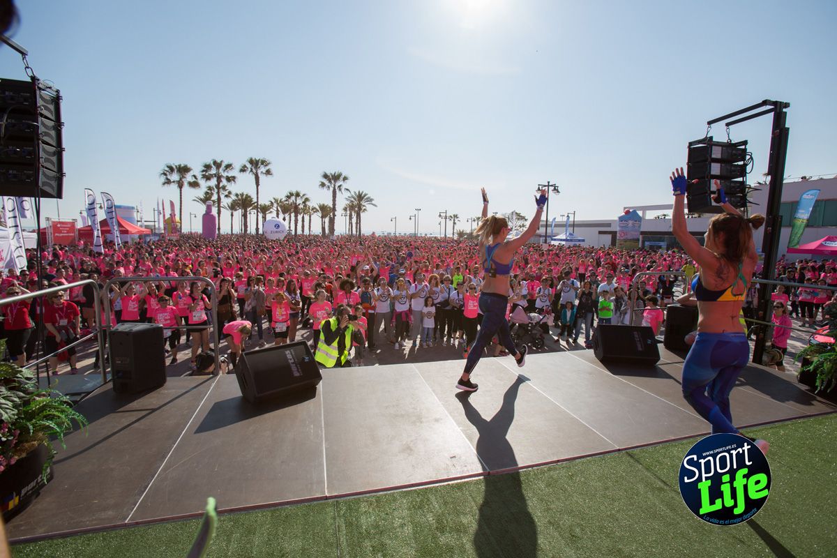 Festival de fitness 1 Carrera de la Mujer de Valencia