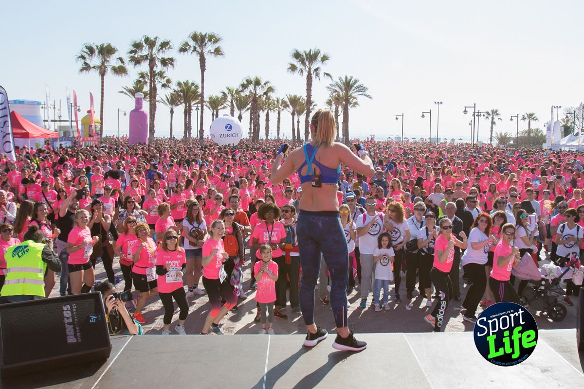 Festival de fitness 1 Carrera de la Mujer de Valencia