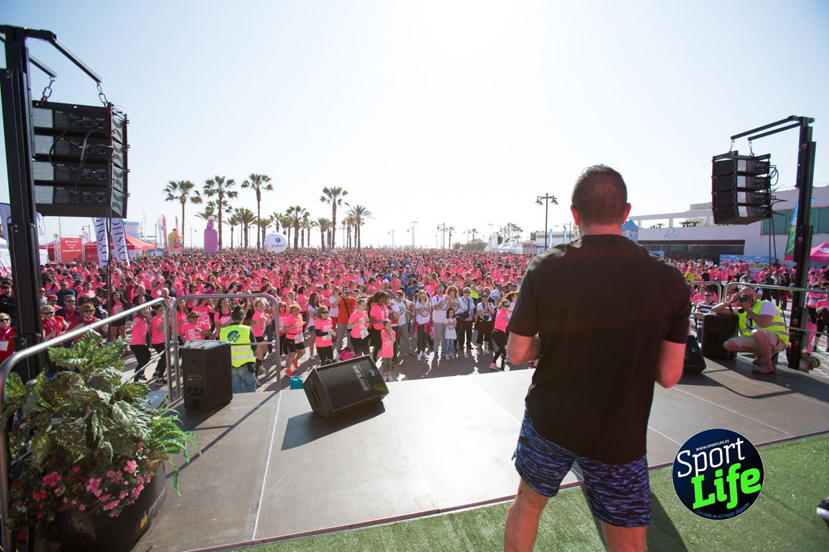 Festival de fitness 1 Carrera de la Mujer de Valencia