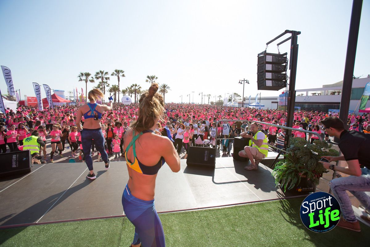 Festival de fitness 1 Carrera de la Mujer de Valencia