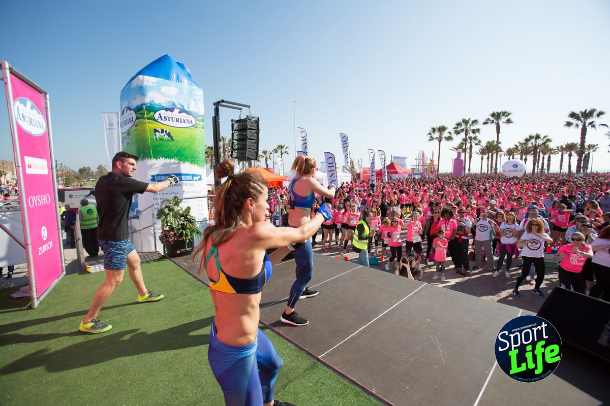 Festival de fitness 1 Carrera de la Mujer de Valencia