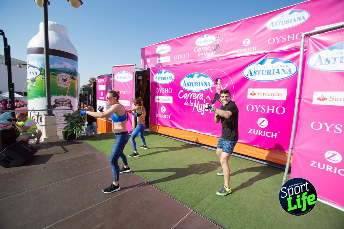 Festival de fitness 1 Carrera de la Mujer de Valencia