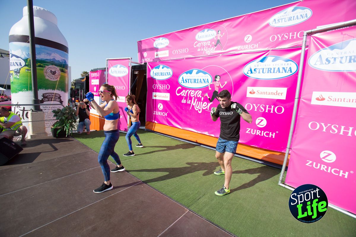 Festival de fitness 1 Carrera de la Mujer de Valencia