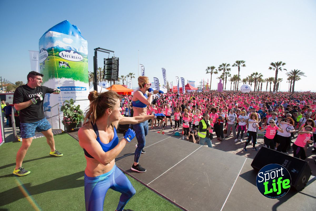 Festival de fitness 1 Carrera de la Mujer de Valencia