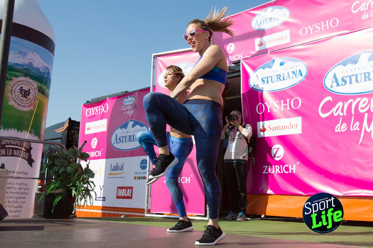 Festival de fitness 1 Carrera de la Mujer de Valencia