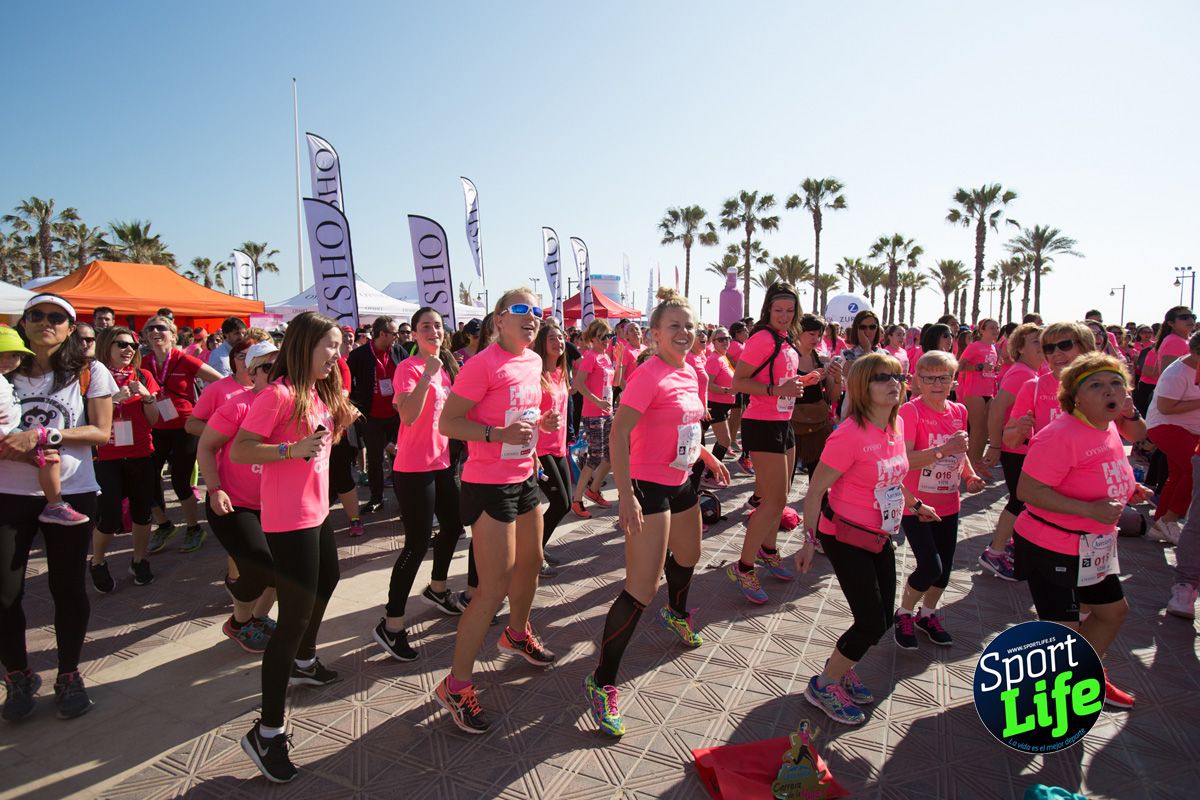 Festival de fitness 1 Carrera de la Mujer de Valencia