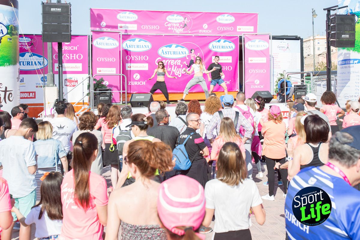 Festival de fitness 1 Carrera de la Mujer de Valencia