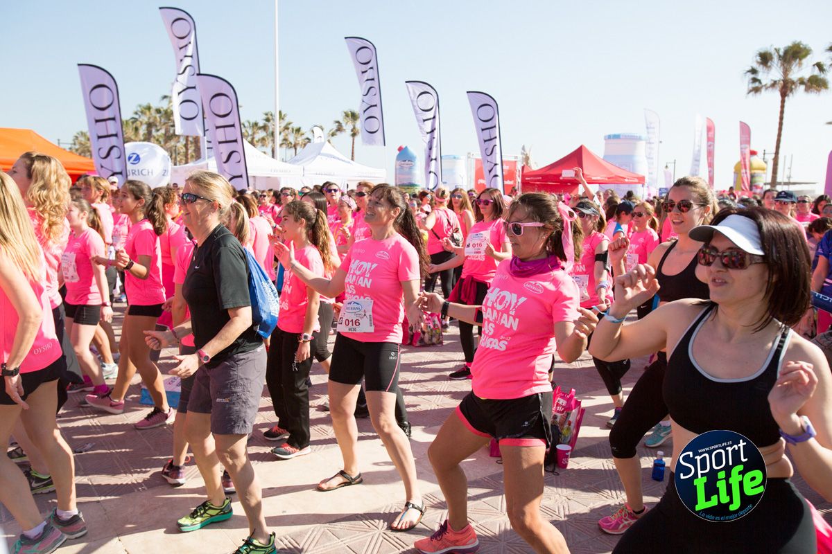 Festival de fitness 1 Carrera de la Mujer de Valencia