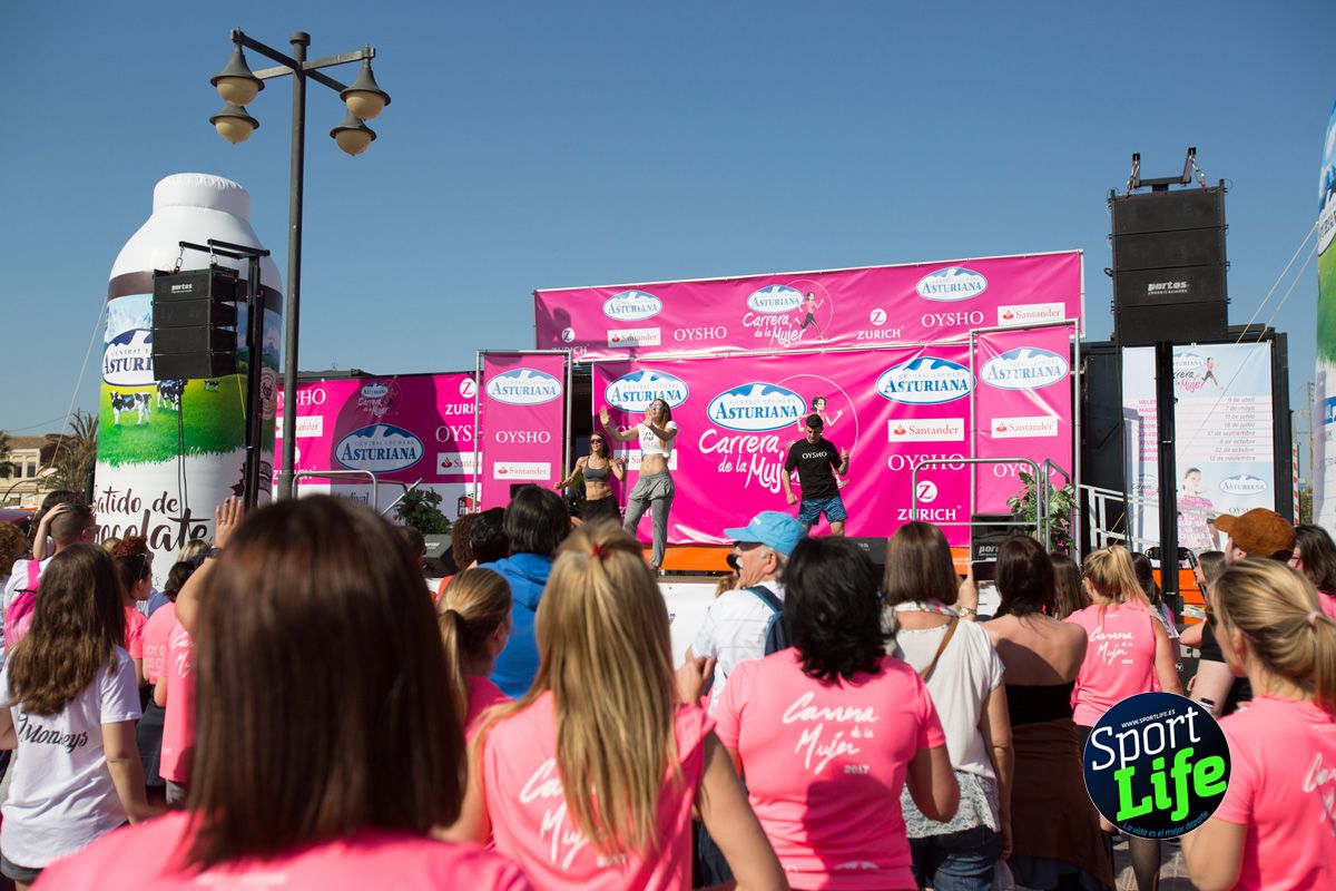 Festival de fitness 1 Carrera de la Mujer de Valencia