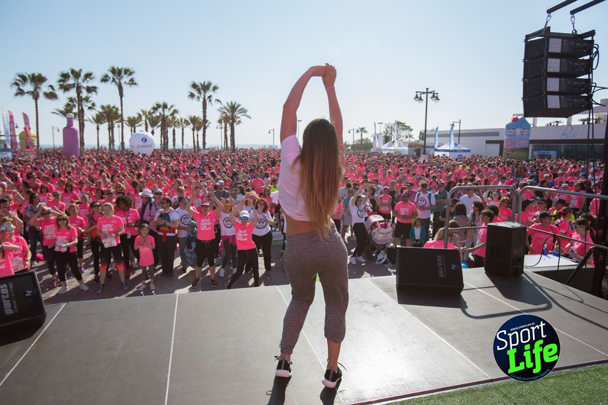 Festival de fitness 1 Carrera de la Mujer de Valencia